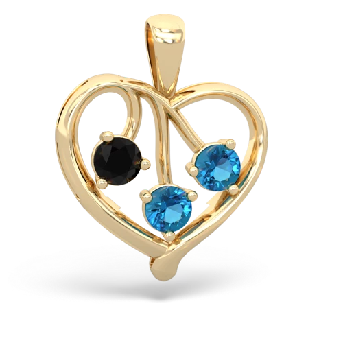 onyx-london topaz love heart pendant