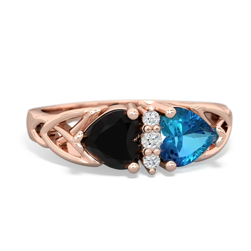 onyx-london topaz celtic ring