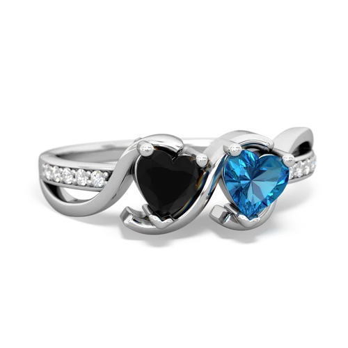 onyx-london topaz double heart ring