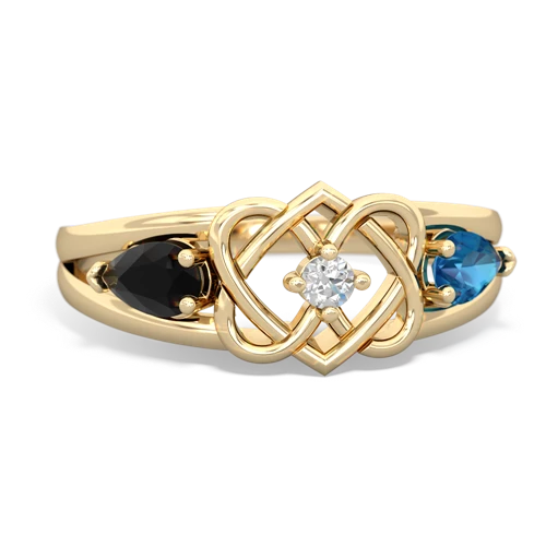 onyx-london topaz double heart ring