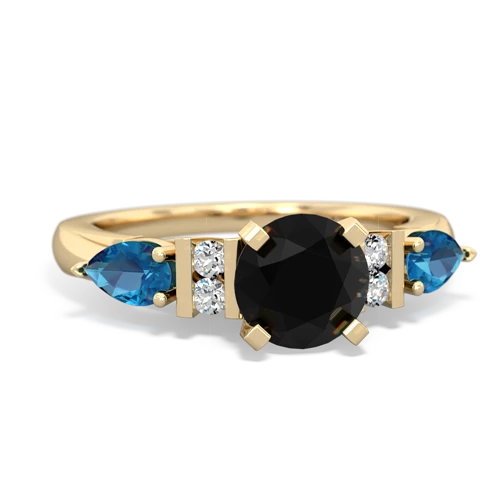 onyx-london topaz engagement ring