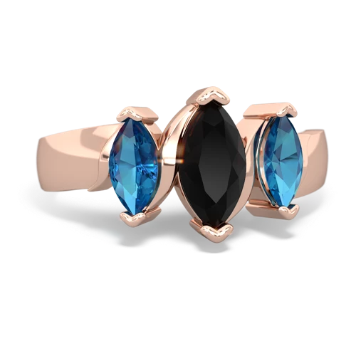 onyx-london topaz keepsake ring