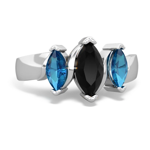 onyx-london topaz keepsake ring