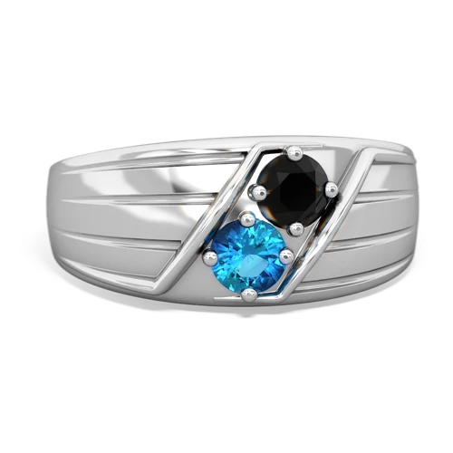 onyx-london topaz mens ring