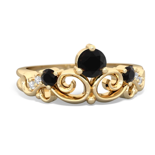 onyx-onyx crown keepsake ring