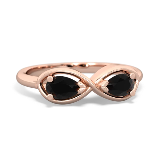 onyx-onyx infinity ring