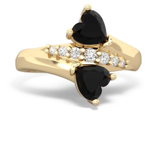 onyx-onyx modern ring