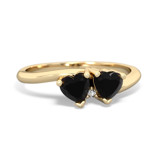 onyx-onyx sweethearts promise ring