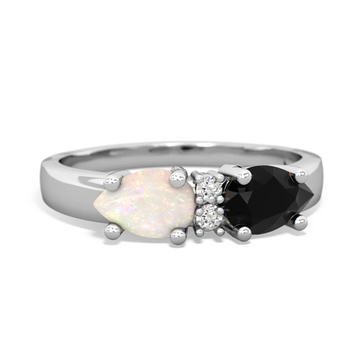 onyx-opal timeless ring