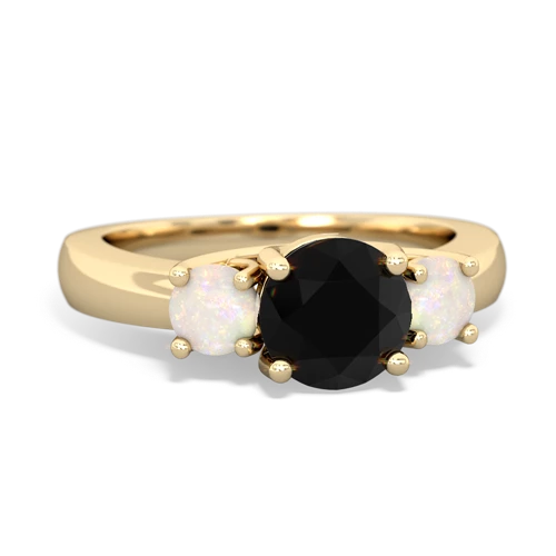 onyx-opal timeless ring