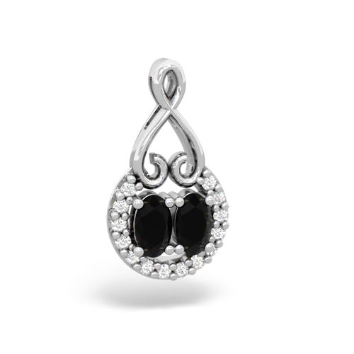 onyx love nest pendant
