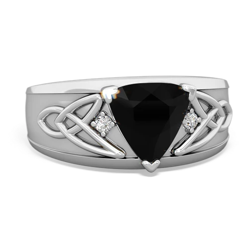 onyx celtic ring