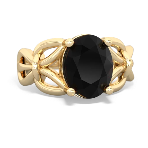 onyx celtic ring