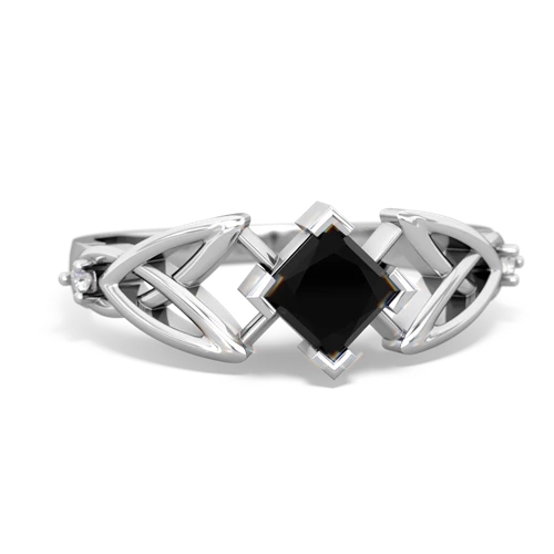 onyx celtic ring