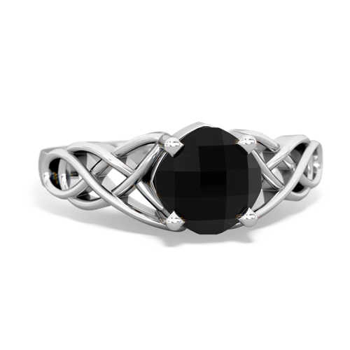 onyx celtic ring