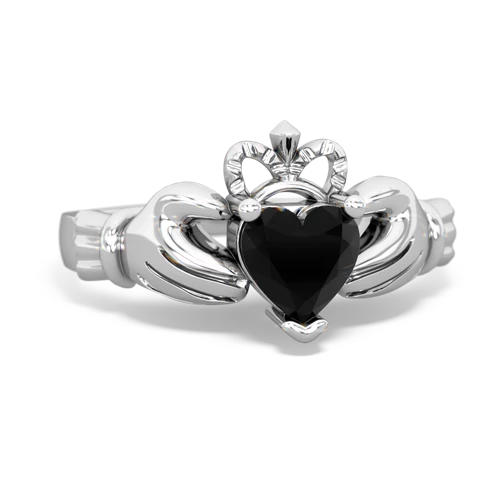 onyx claddagh ring