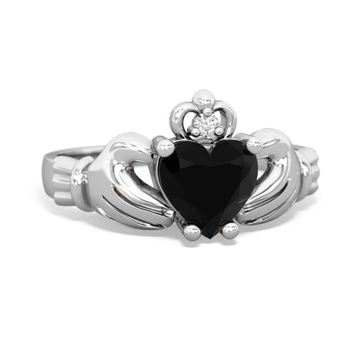 onyx claddagh ring