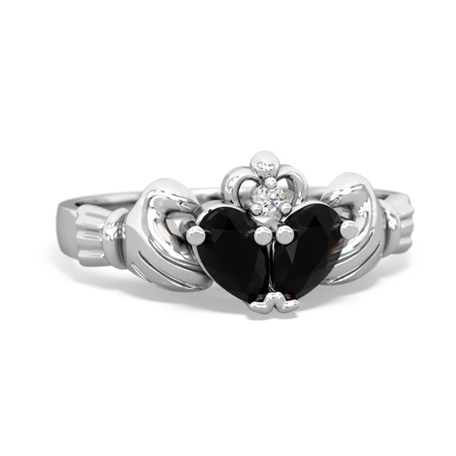 onyx claddagh ring