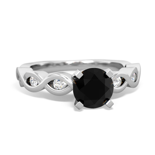 onyx engagement ring