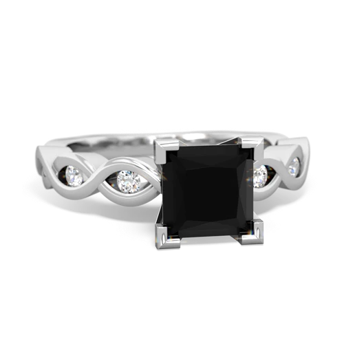 onyx engagement ring