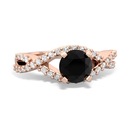 onyx engagement ring