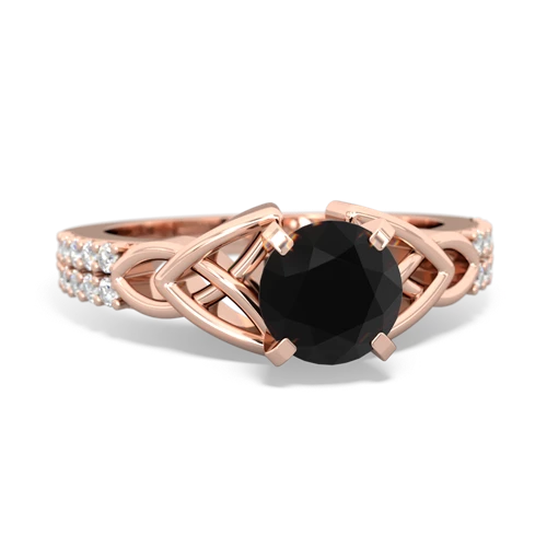 onyx engagement ring
