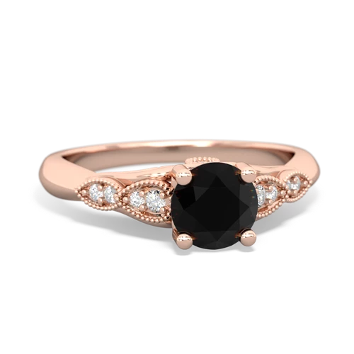 Black Onyx Antique Elegance Genuine Black Onyx ring Ring
