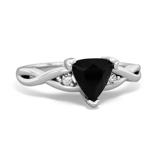 Black Onyx Twist Genuine Black Onyx ring Ring