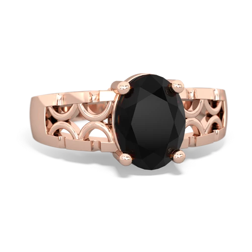 onyx modern ring