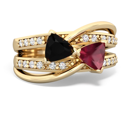 onyx-ruby couture ring