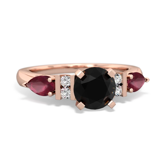 onyx-ruby engagement ring