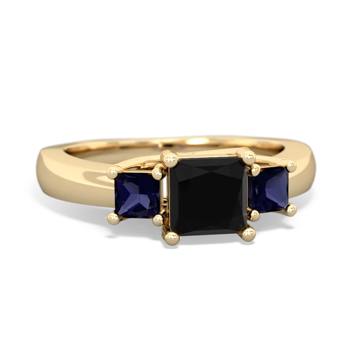 onyx-sapphire timeless ring