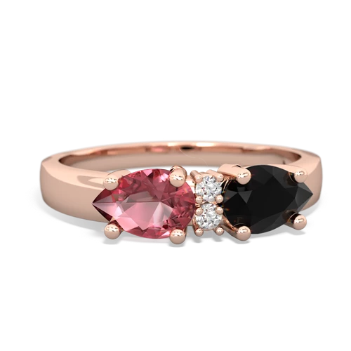 onyx-tourmaline timeless ring