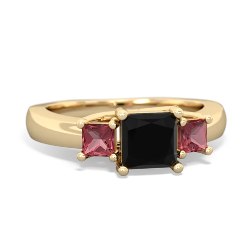 onyx-tourmaline timeless ring