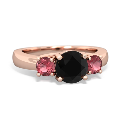 onyx-tourmaline timeless ring