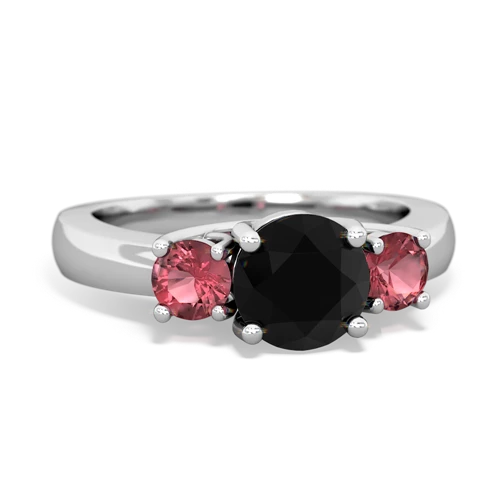 onyx-tourmaline timeless ring