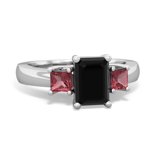 onyx-tourmaline timeless ring