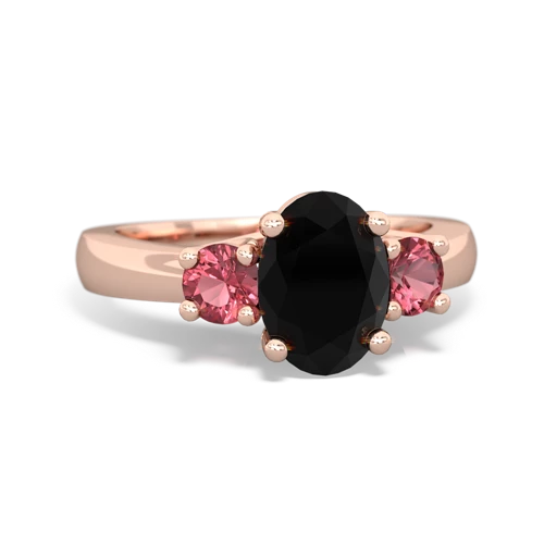 onyx-tourmaline timeless ring