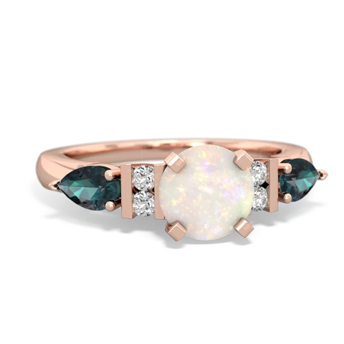 opal-alexandrite engagement ring