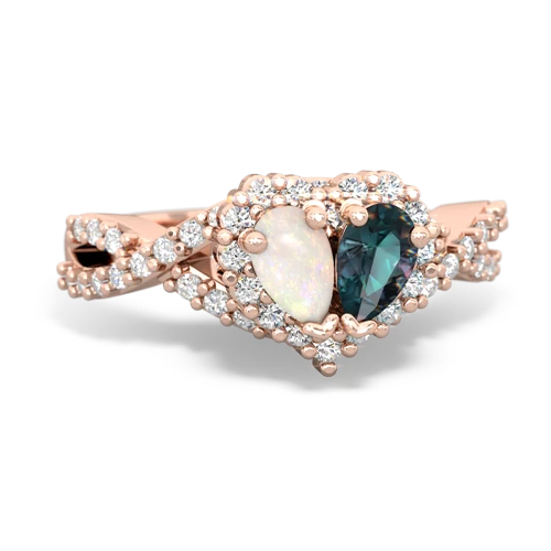 opal-alexandrite engagement ring