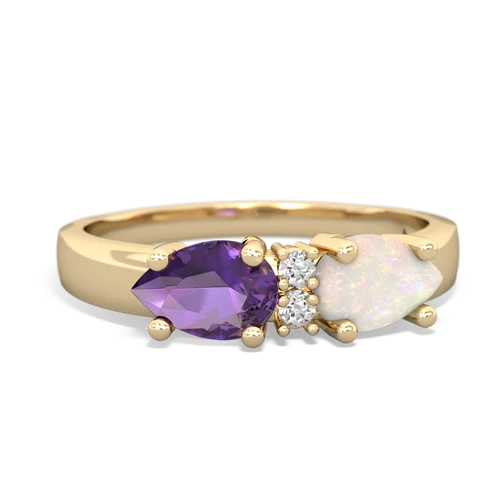 opal-amethyst timeless ring