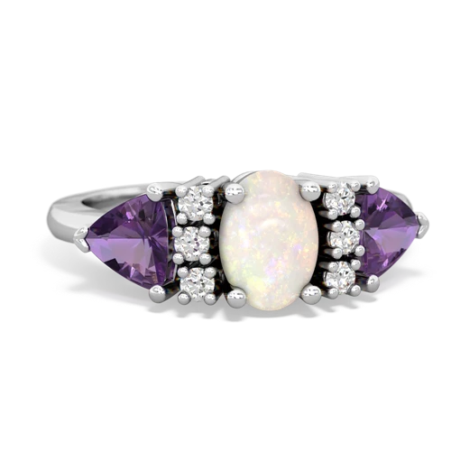 opal-amethyst timeless ring