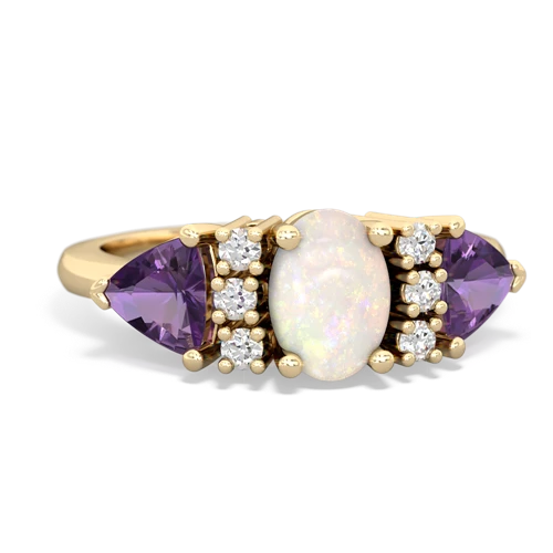 opal-amethyst timeless ring