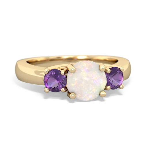 opal-amethyst timeless ring