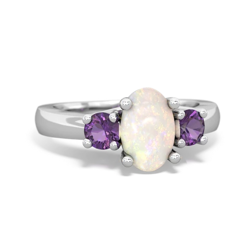 opal-amethyst timeless ring