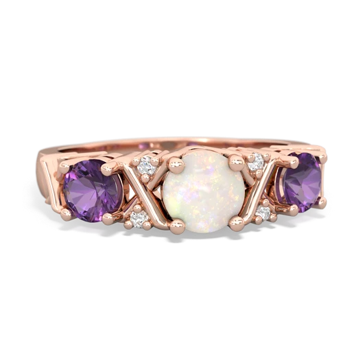 opal-amethyst timeless ring