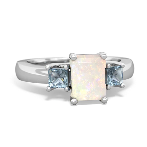 opal-aquamarine timeless ring