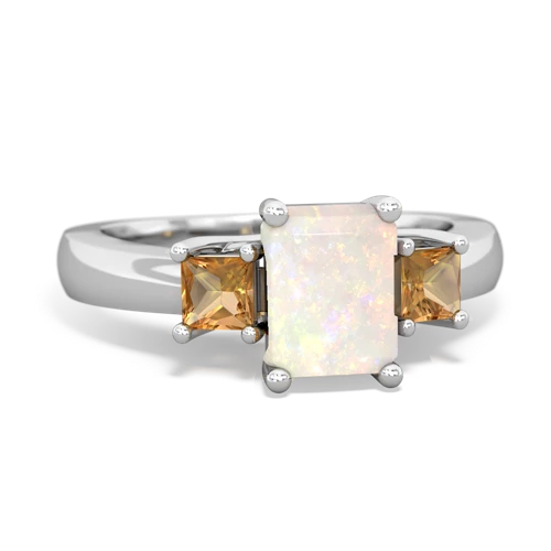 opal-citrine timeless ring