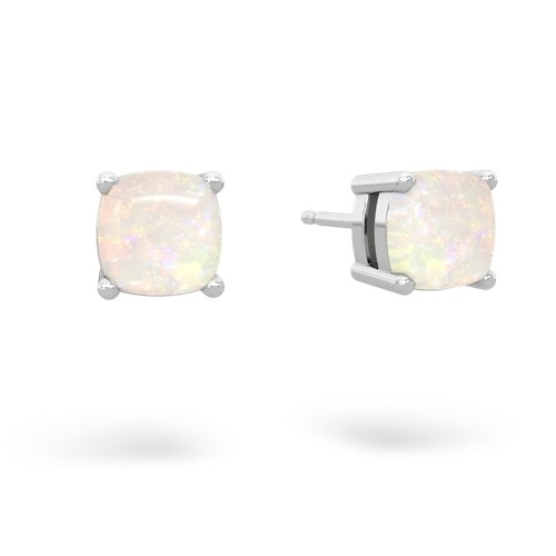 opal stud earrings