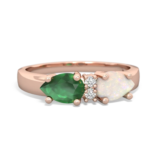 opal-emerald timeless ring